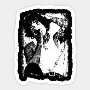 Oliver Sykes Vintage Distressed Sticker